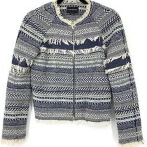 Club Monaco Fringe Jacket